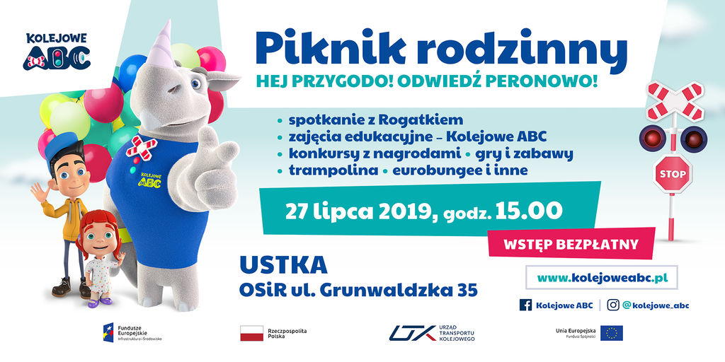 Piknik rodzinny w Ustce 27.07.2019 r.